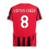 Maillot de Supporter AC Milan Loftus-Cheek 8 Domicile 2024-25 Pour Homme